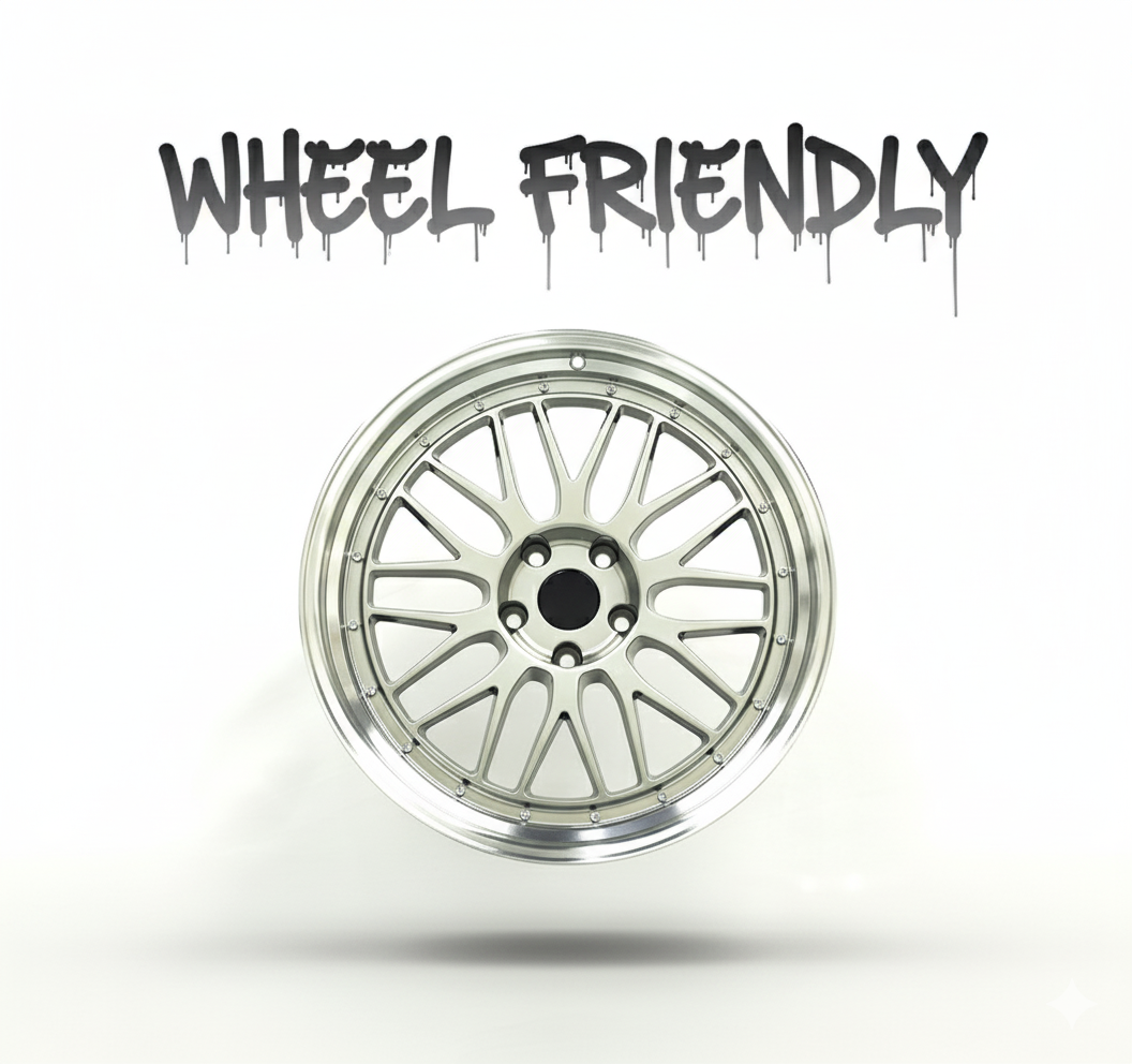 3 Piece Alloy Multi-Spoke Wheels