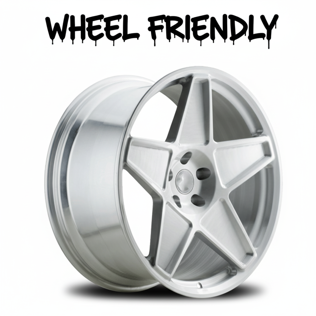 Custom 5-Spoke Star Forged Wheels